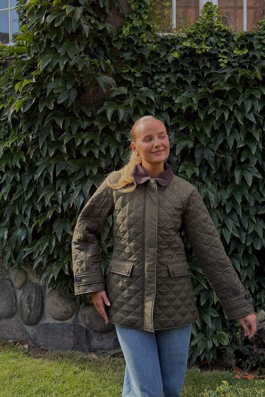 BYIC - Sveaic Quilted Jacket A25317 - Army Green