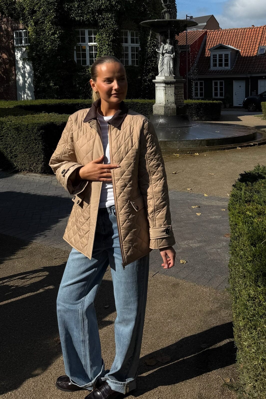 BYIC - Sveaic Quilted Jacket A25317 - Beige