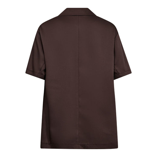 Co´Couture - 40048 Meicc Ss Blazer 500761 - 20003 - Dark Brown Blazere 