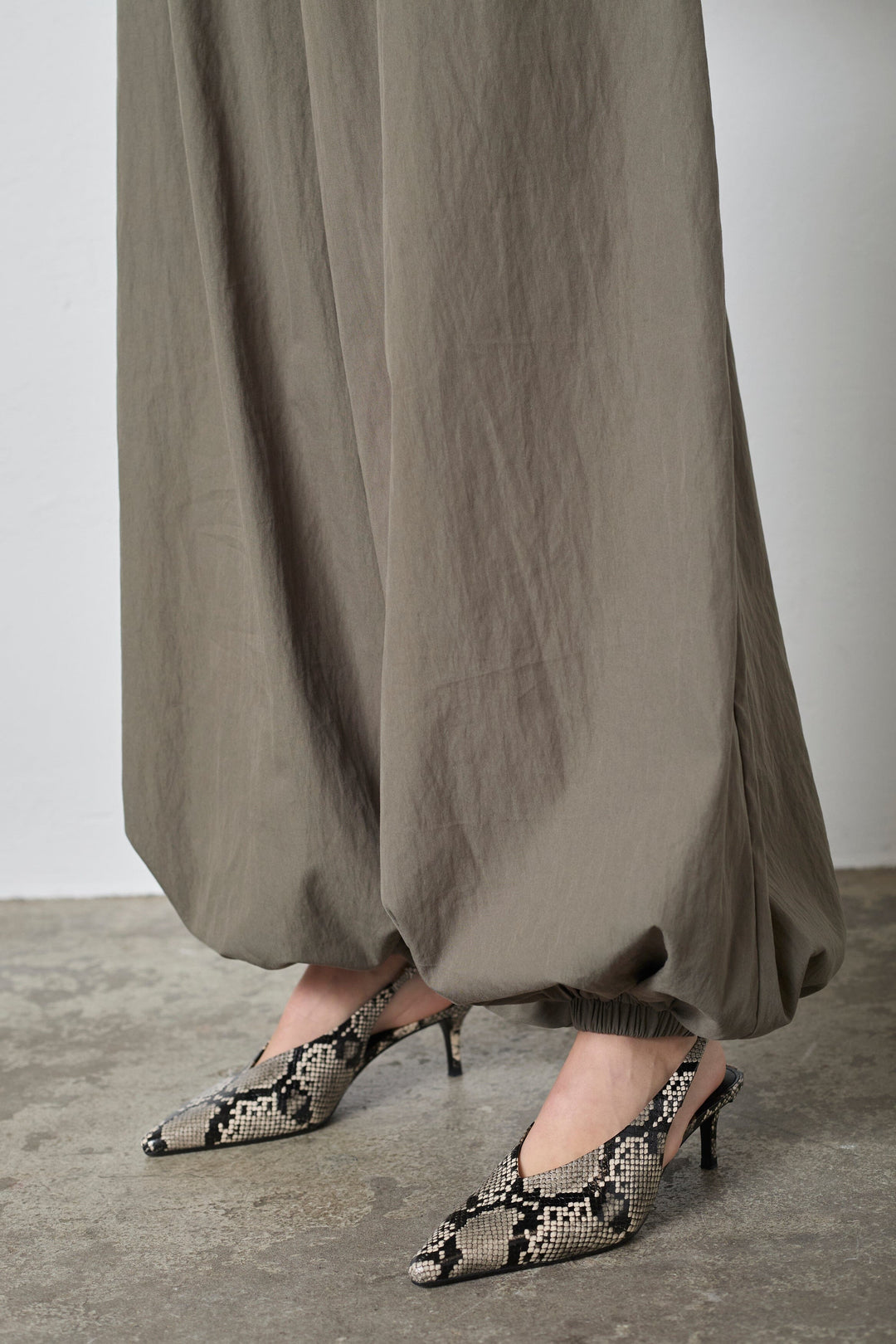 Co´Couture - Acasiacc Balloon Pant 41122 - 7555 - Army Bukser 