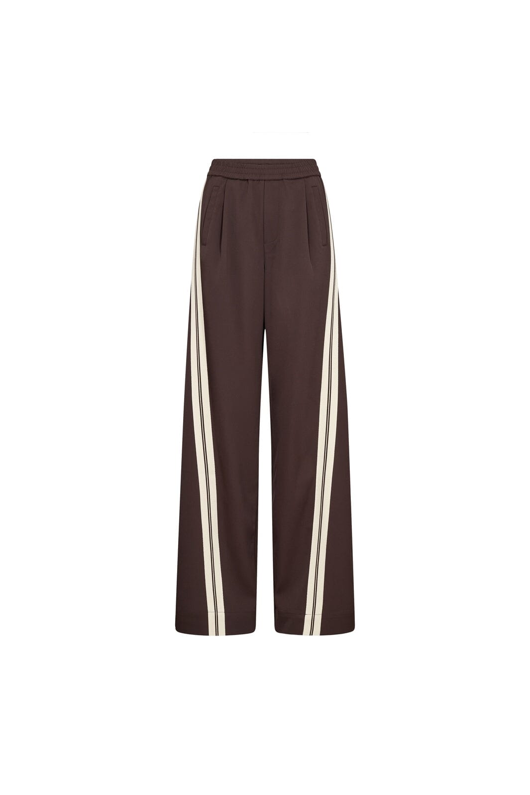 Co´Couture - Alinicc Double Panel Pant 500083 - 20003 - Dark Brown