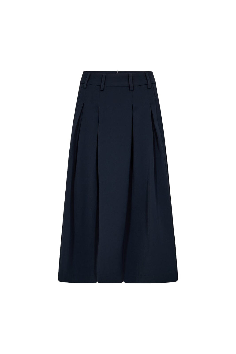 Co´Couture - Anyacc Midi Pleat Skirt 44040 - 120 - Navy