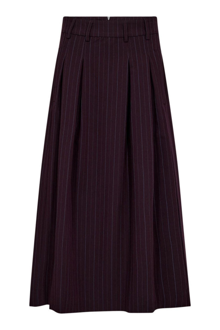 Co´Couture - Anyacc Trinny Pleat Skirt 44001 - 67 - Plum Nederdele 