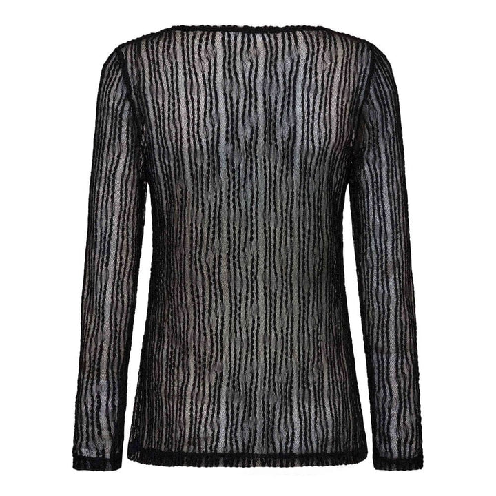 Co´Couture - Barbcc O-Neck Blouse 33202 - 96 - Black Bluser 