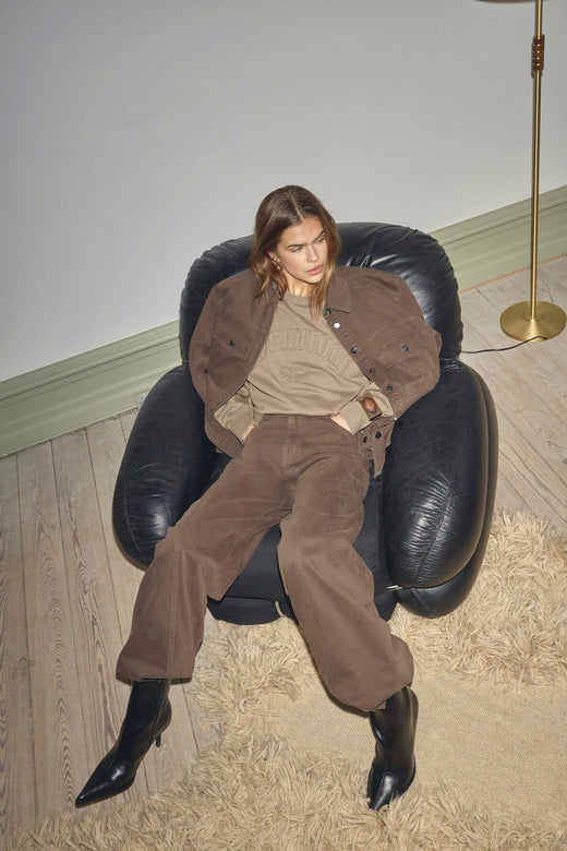Co´Couture - Beltoncc Jeans 500260 - 20003 - Dark Brown Bukser 