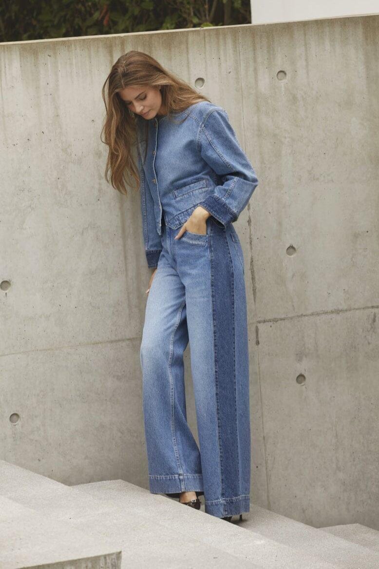 Co´Couture - Bilbaocc Wide Jeans 31627 - 552 - Denim Blue Bukser 
