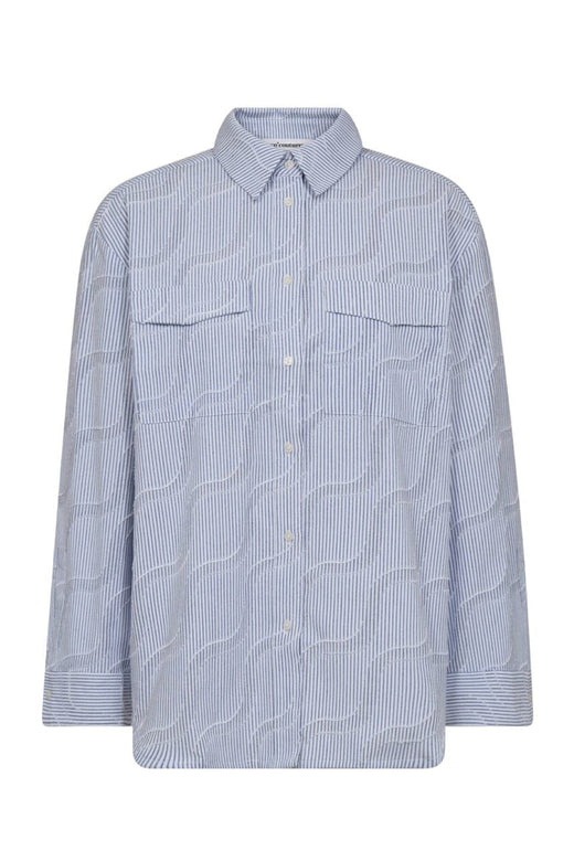 Co´Couture - Bradycc Wave Shirt 45011 - 23 - Pale Blue