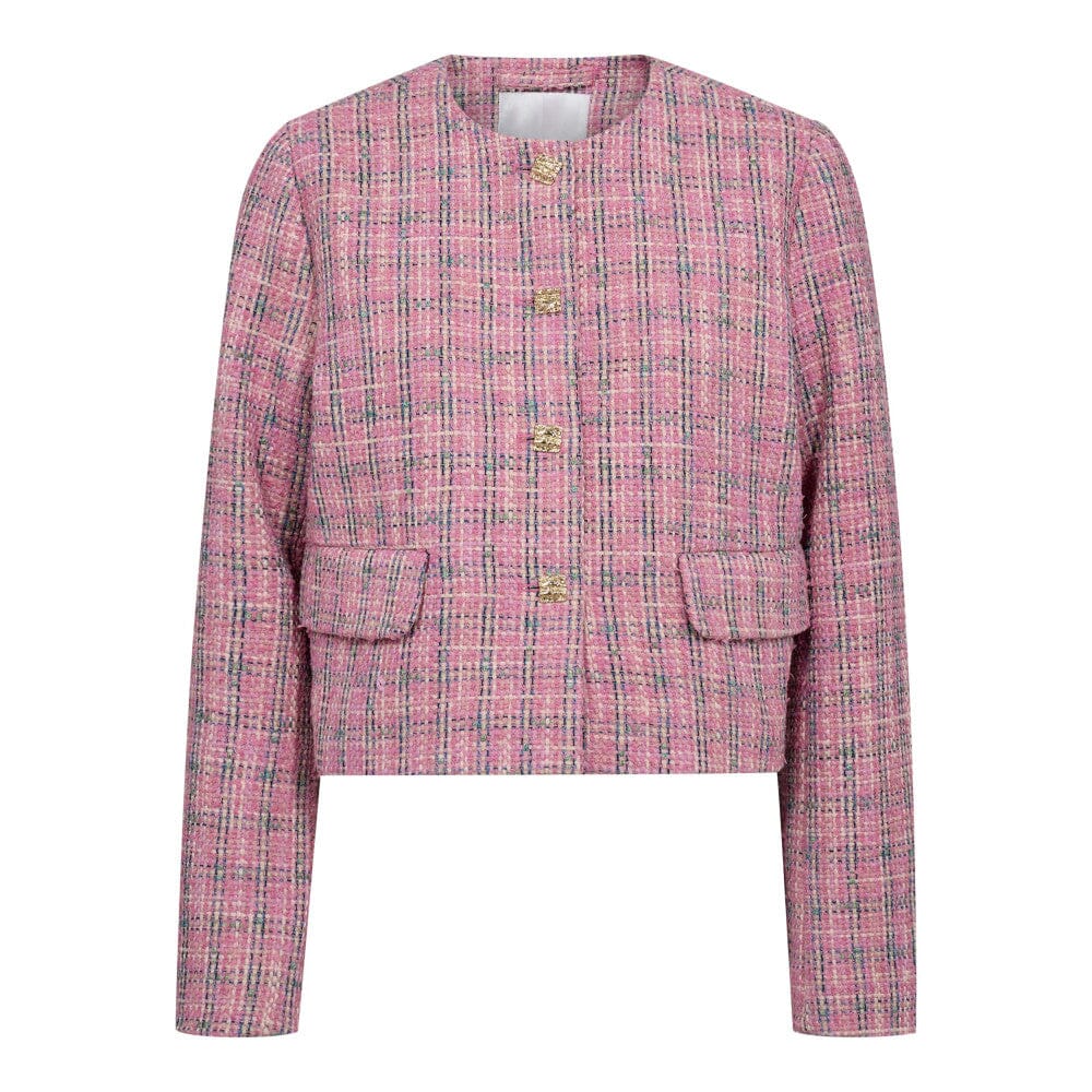 Co´Couture - Cammiecc Boucle Jacket 40011 - 43 - Candyfloss Jakker 
