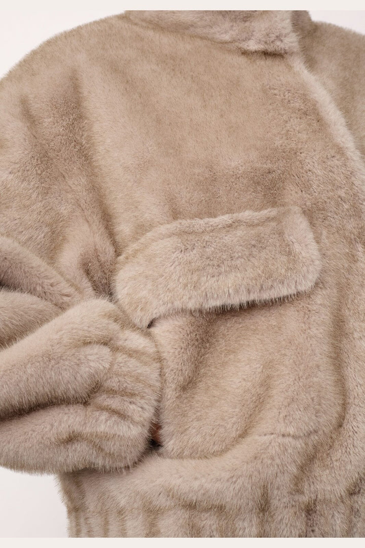 Co´Couture - Casiocc Teddy Jacket 500161 - 65004 - Light Grey