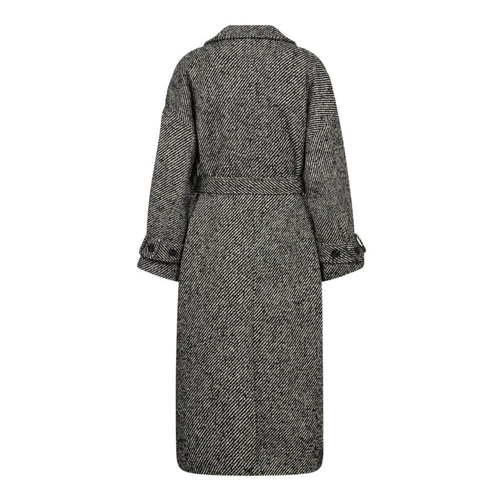 Co´Couture - Claracc Raglan Coat 30331 - 1196 - Offwhite-Black