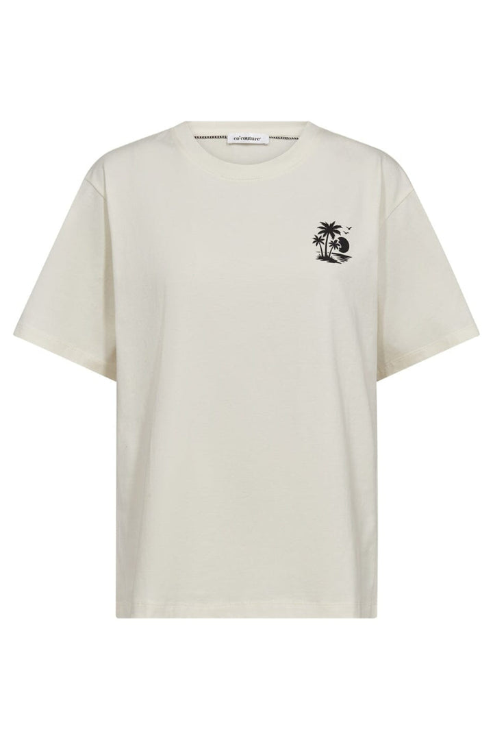 Co´Couture - Coco Beachcc Box Tee 43022 - 5 - Pearl