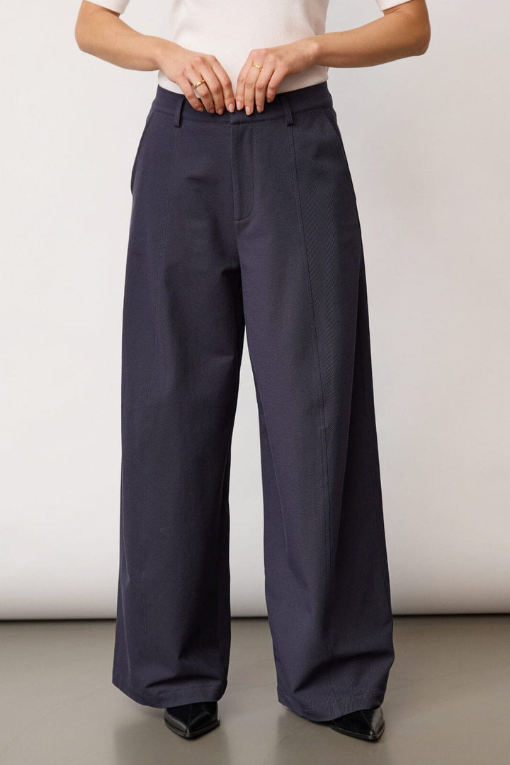 Co´Couture - Demicc Barrel Pant 500221 - 40007 - Navy Bukser 