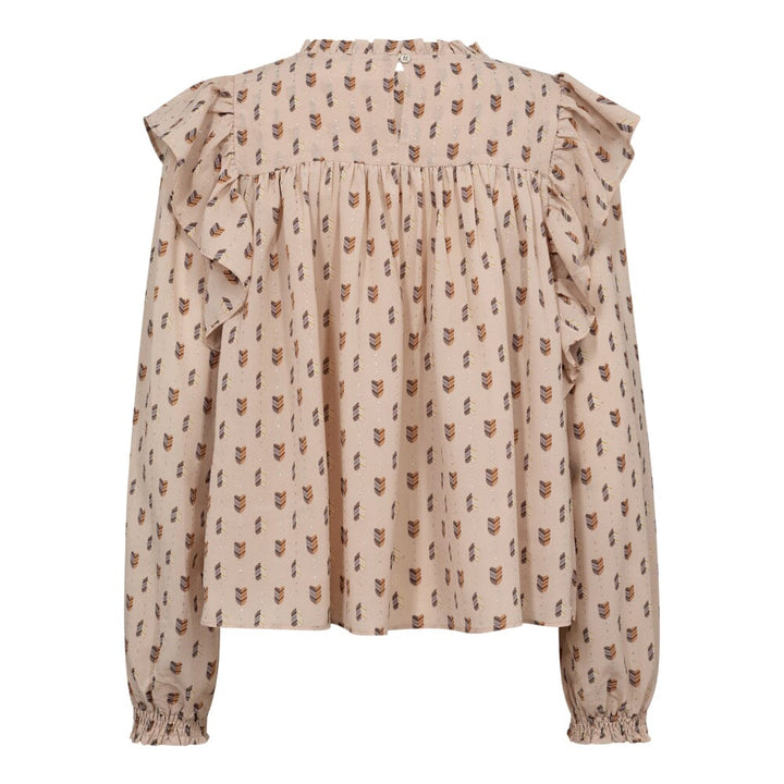 Co´couture - Directioncc Frill Blouse 35575 - 144 Nude Skjorter 