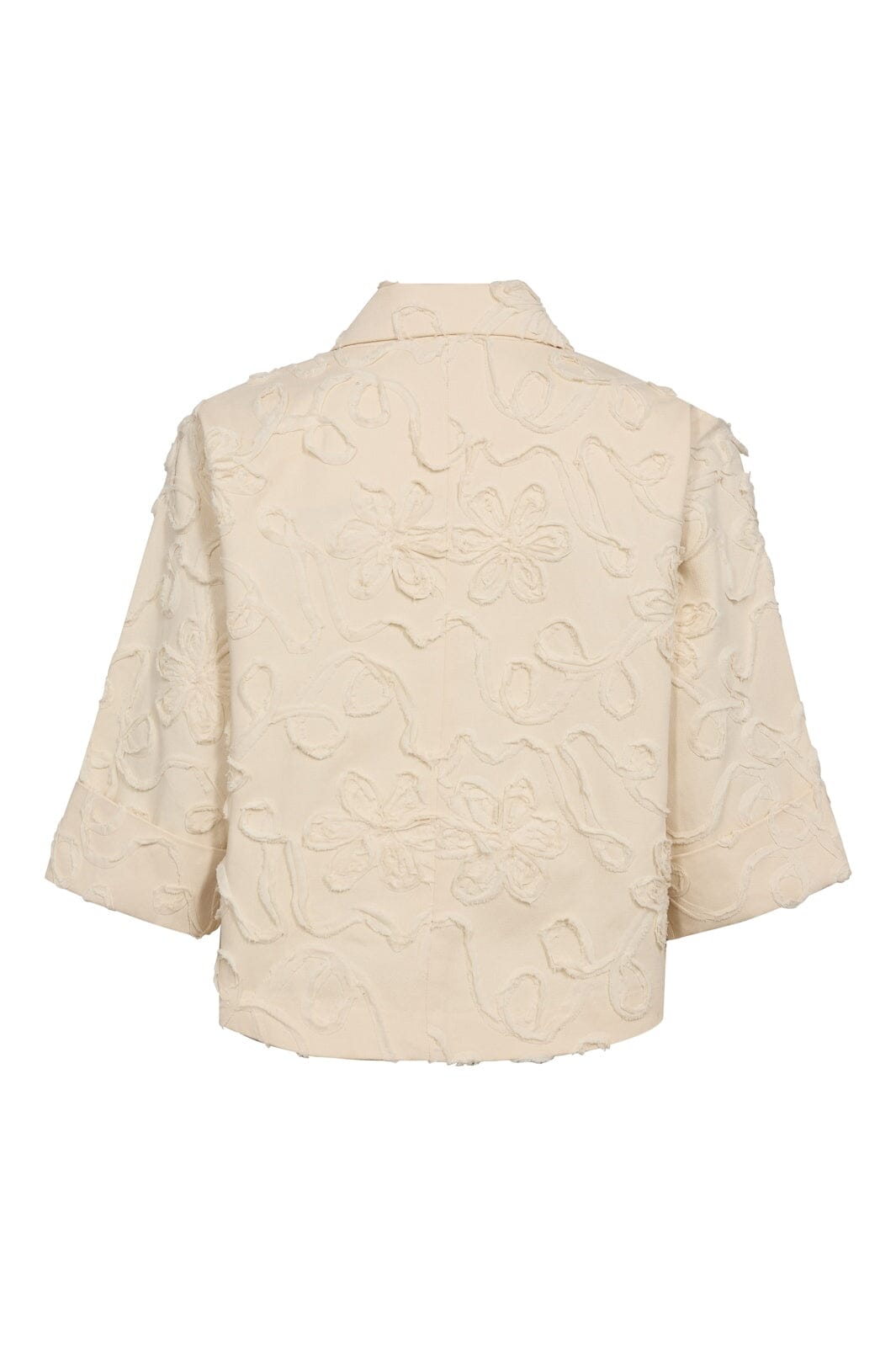 Co´Couture - Eltoncc Flower Blazer 40057 - 199 - Bone