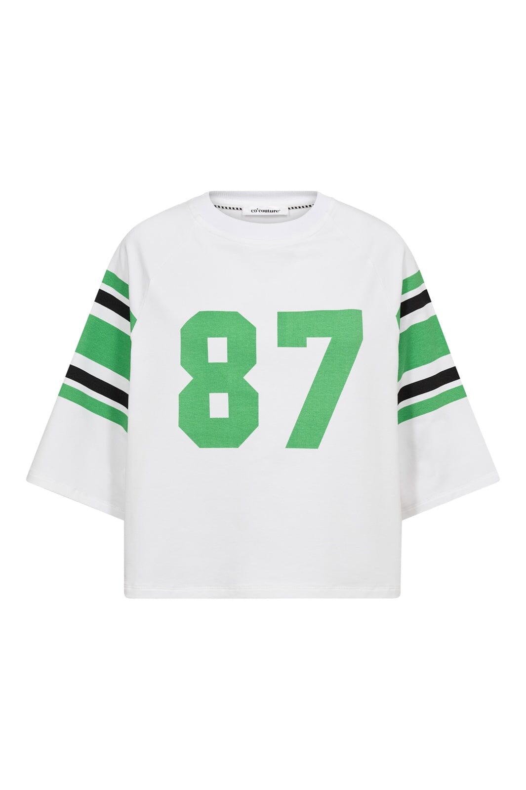 Co´Couture - Elycc 87 Tee Sweat 47012 - 1134 - Off-White Green