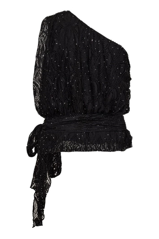 Co´Couture - Ericacc Stone Lace Top 500445 - 65001 - Black