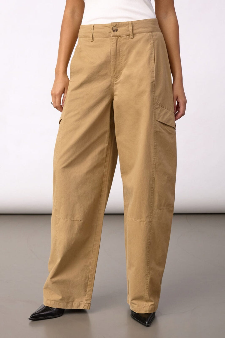 Co´Couture - Evelyncc Barrel Pant 500421 - 20012 - Sand