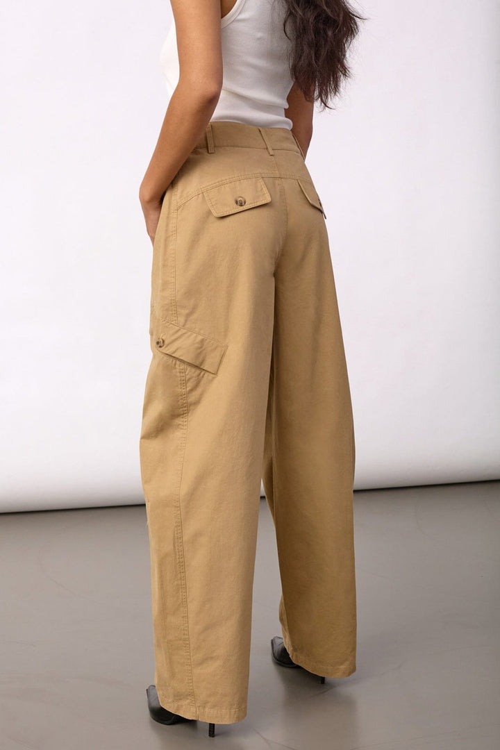Co´Couture - Evelyncc Barrel Pant 500421 - 20012 - Sand