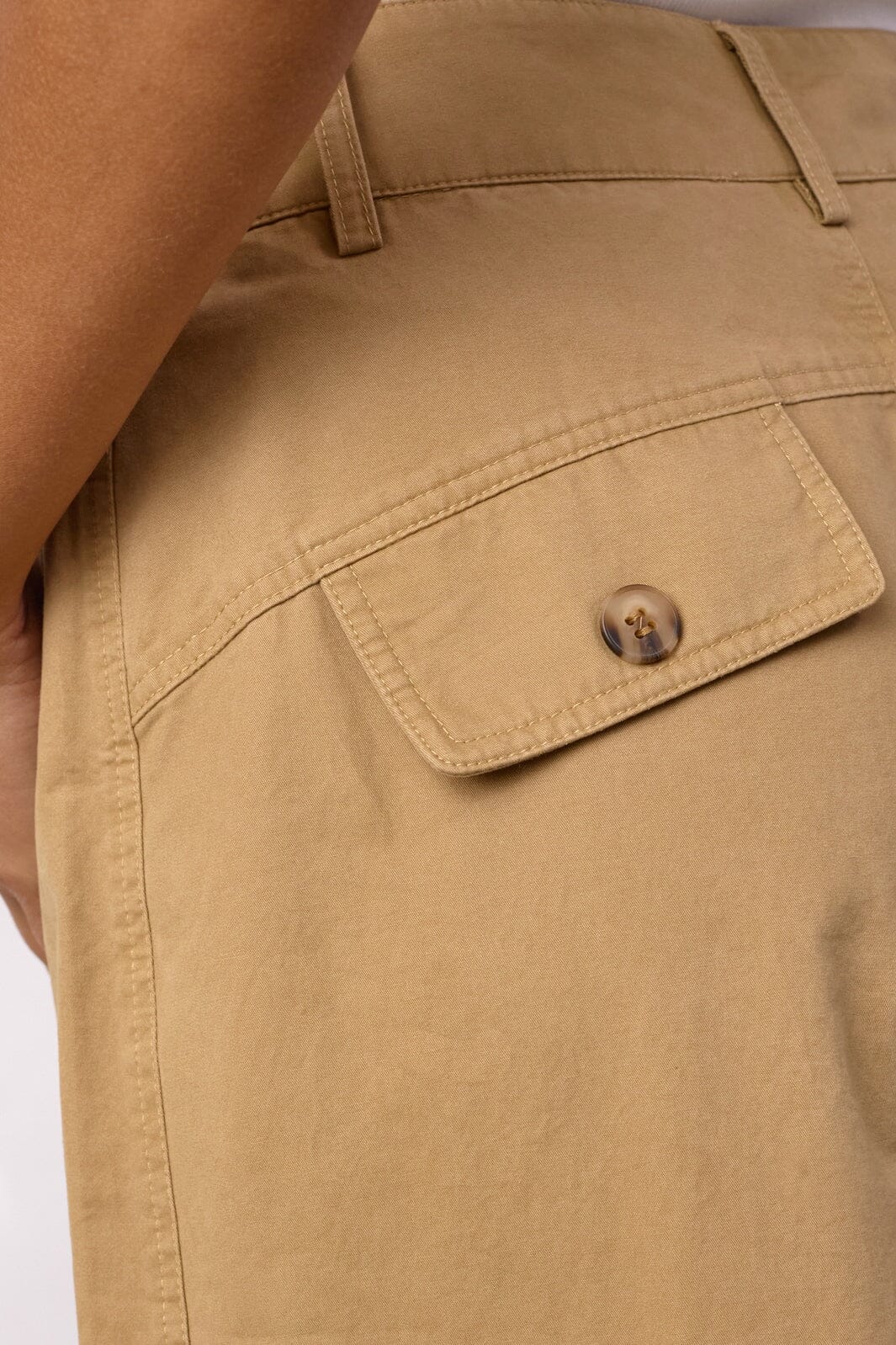 Co´Couture - Evelyncc Barrel Pant 500421 - 20012 - Sand