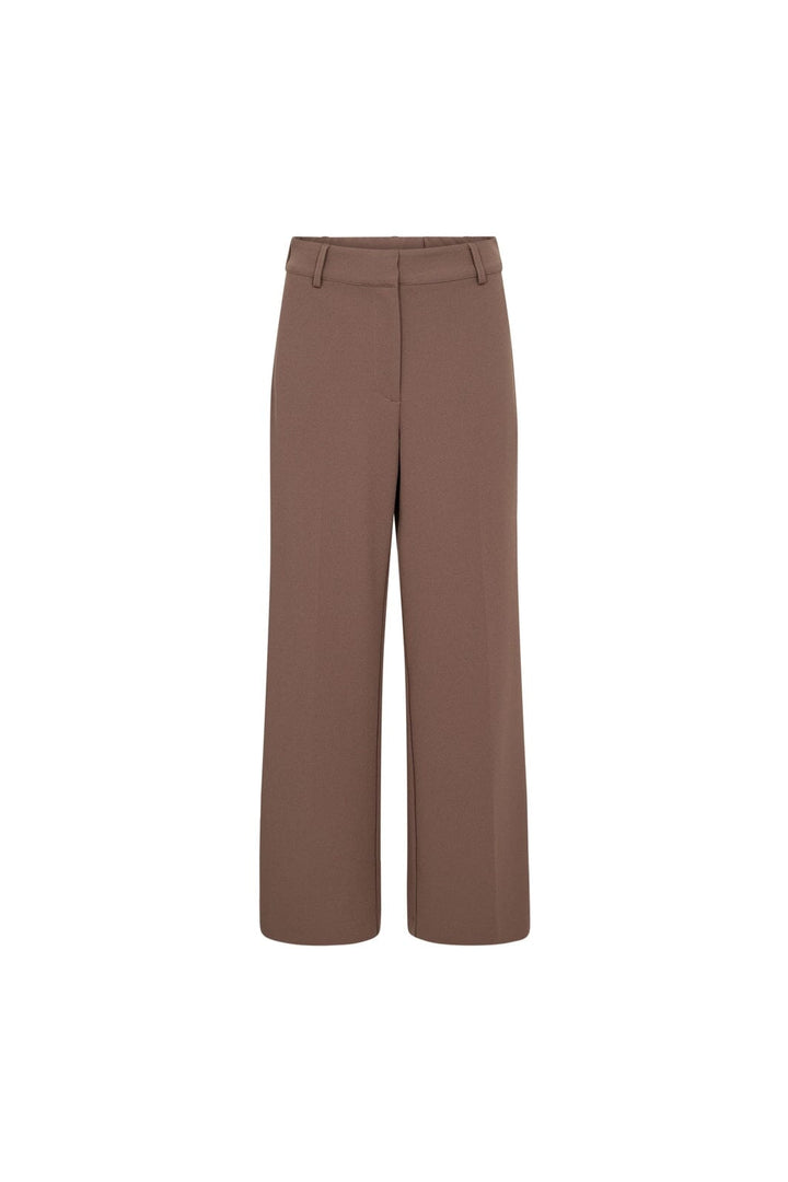 Co´Couture - Falconcc Wide Pant 41228 - 154 - Walnut