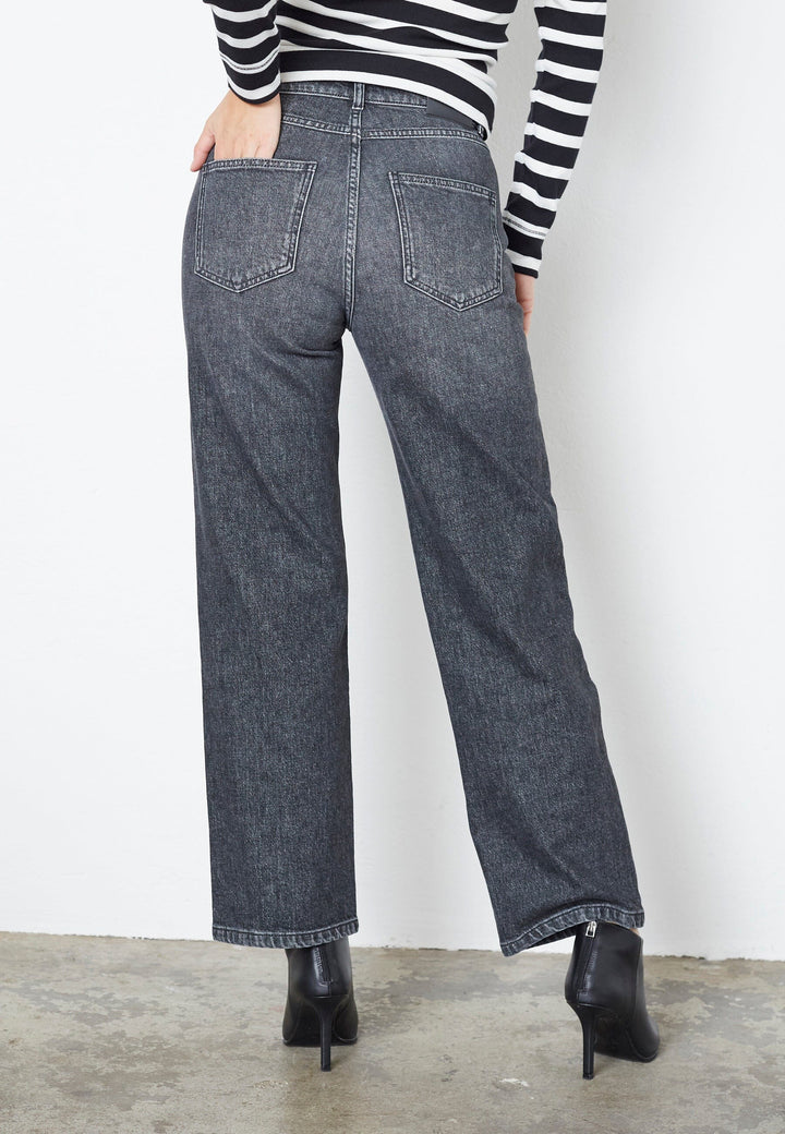 Co´Couture - Femmecc Straight Crease Jeans 31605 - 635 - Stone Bukser 