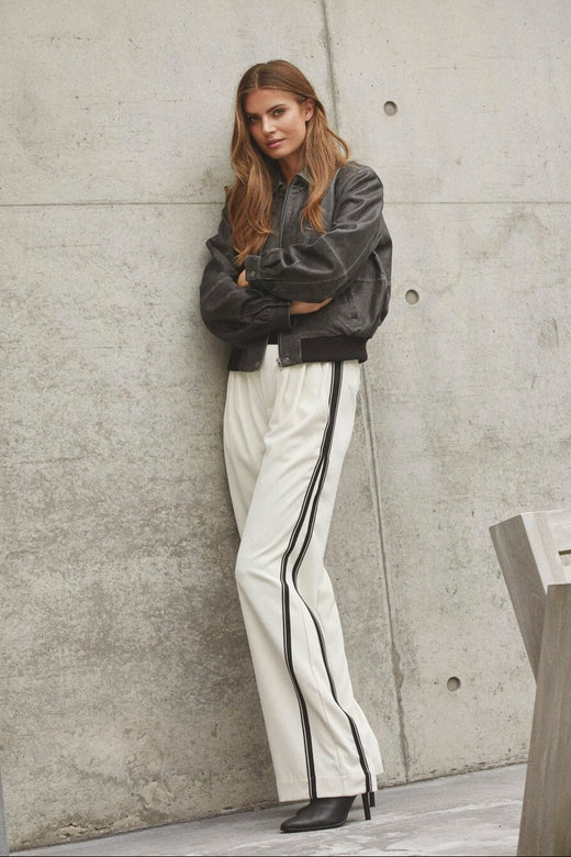 Co´Couture - Floydcc Leather Bomber 40008 - 96 - Black