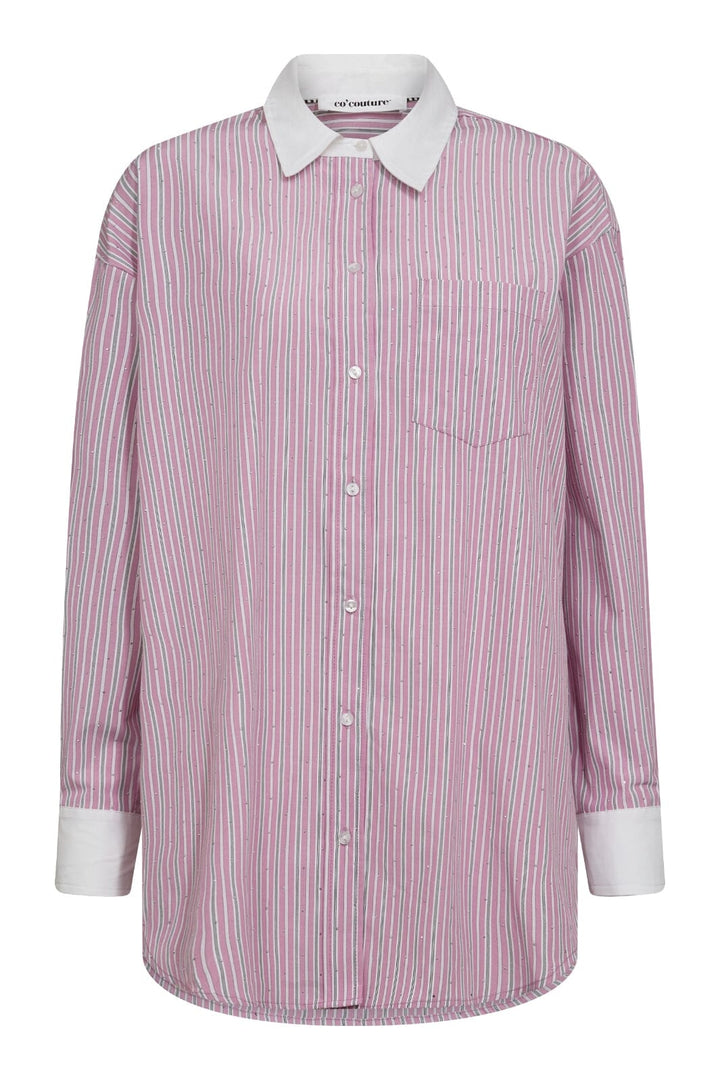 Co´Couture - Grantcc Gem Stripe Shirt 35773 - 43 - Candyfloss