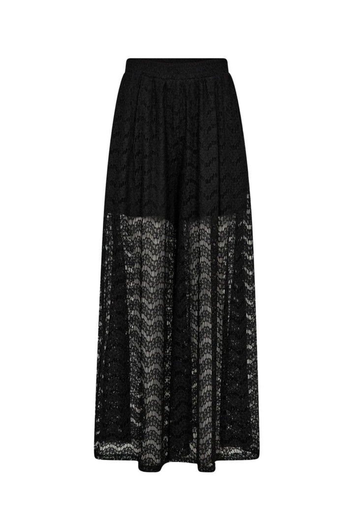 Co´Couture - Harrietcc Lace Skirt Pant 41197 - 96 - Black