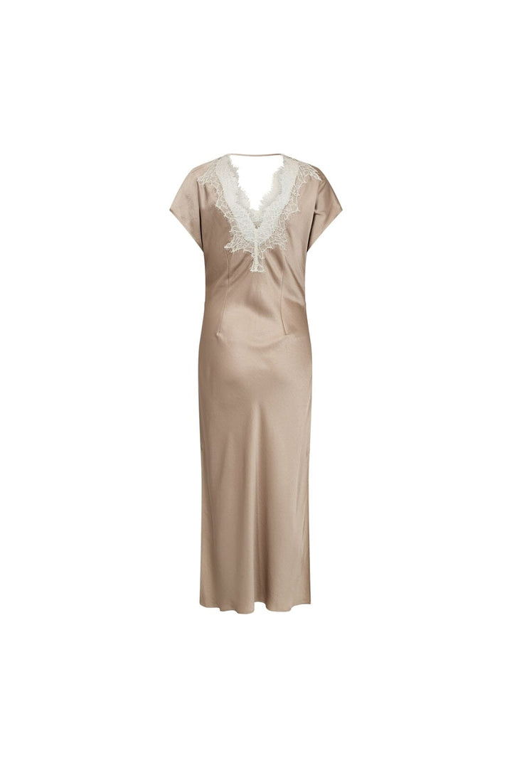 Co´Couture - Iduncc Asym Lace Dress 46106 - 320 - Bisquit
