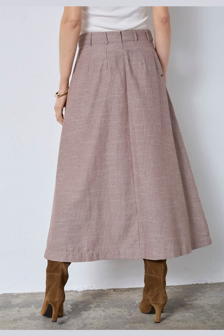 Co´Couture - Jihocc Anya Pleat Skirt 44041 - 46 - Brown