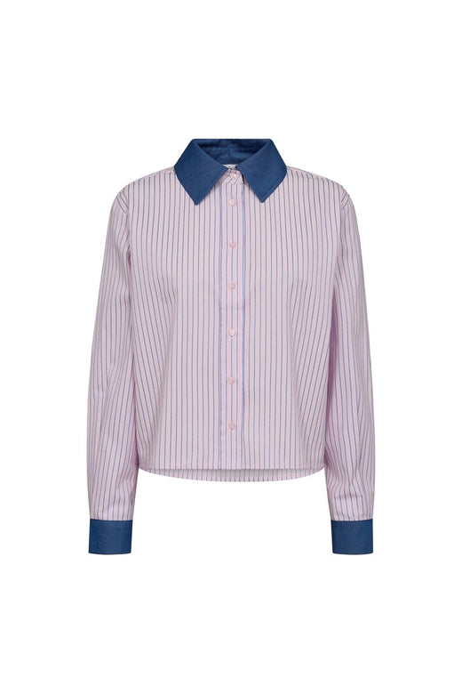 Co´Couture - Karinacc Stripe Mix Shirt 45006 - 43 - Candyfloss