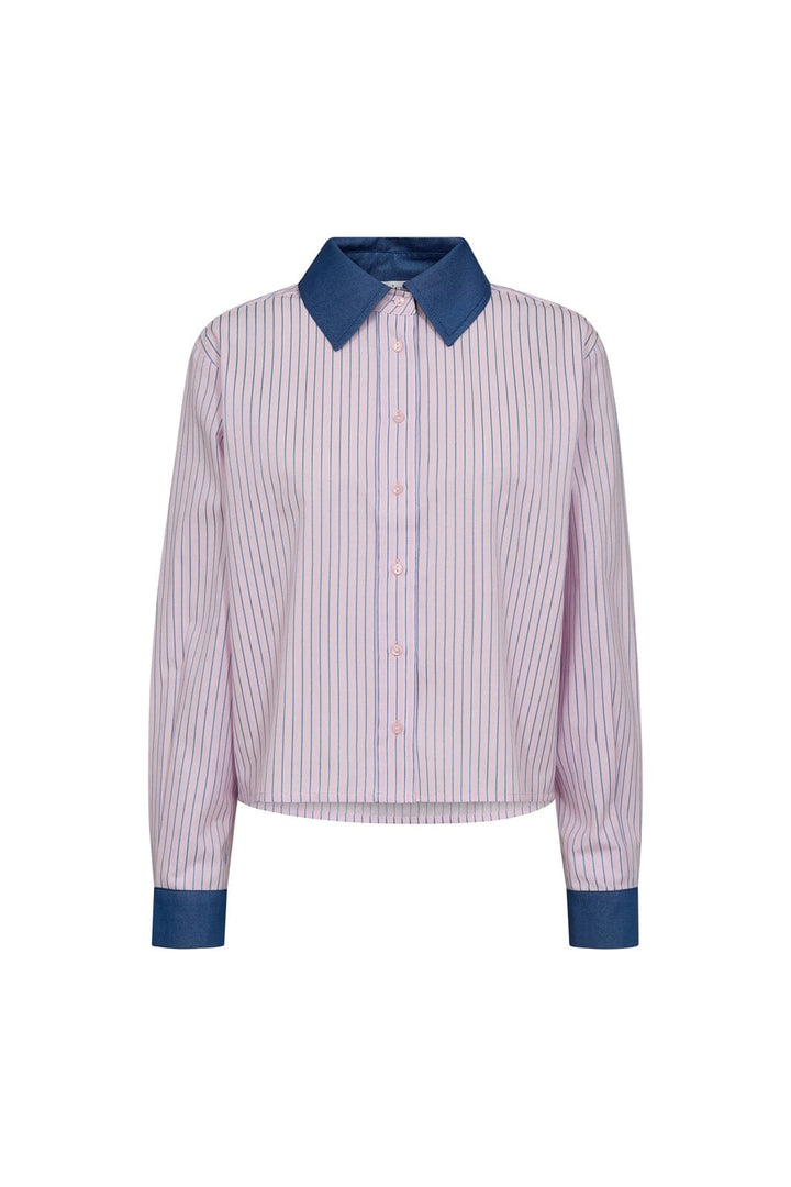 Co´Couture - Karinacc Stripe Mix Shirt 45006 - 43 - Candyfloss
