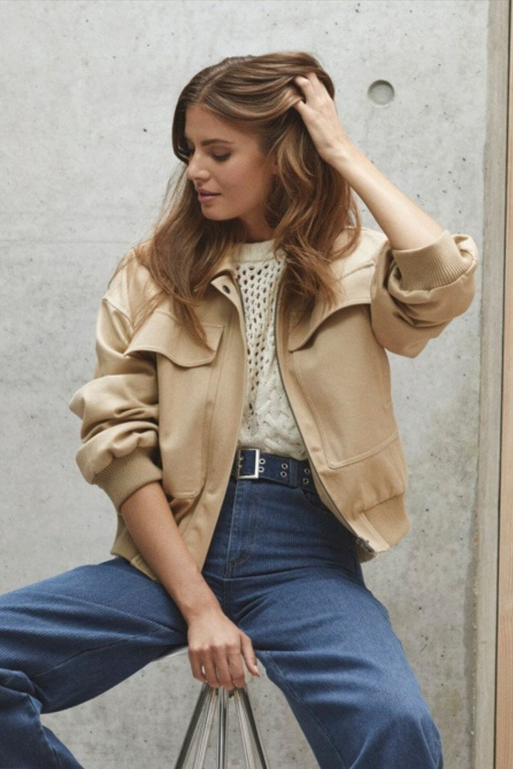 Co´Couture - Kimmycc Belt Jeans 41031 - 555 - Dark Denim Bukser 