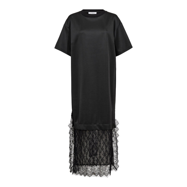 Co´Couture - Larsoncc Mix Lace Dress 500172 - 65001 - Black Kjoler 