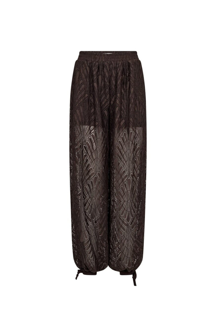 Co´Couture - Leticc Balloon Pant 41107 - 145 - Dark Brown