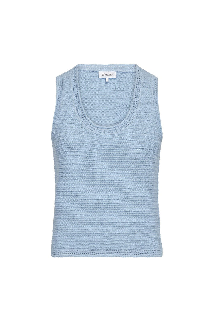 Co´Couture - Luecc Knit Top 42026 - 23 - Pale Blue