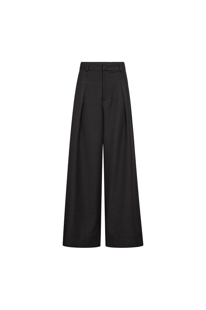 Co´Couture - Lunacc Pleat Pant 500391 - 65001 - Black