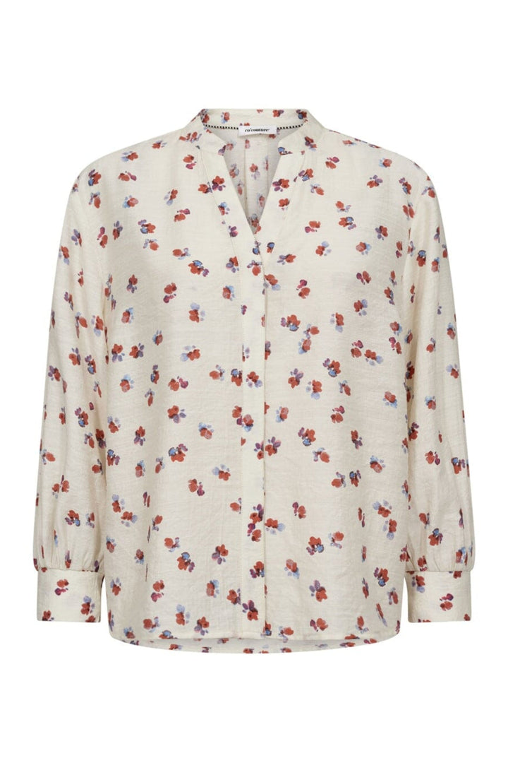 Co´Couture - Mariscc Ss Shirt 45178 - 11 - Off White