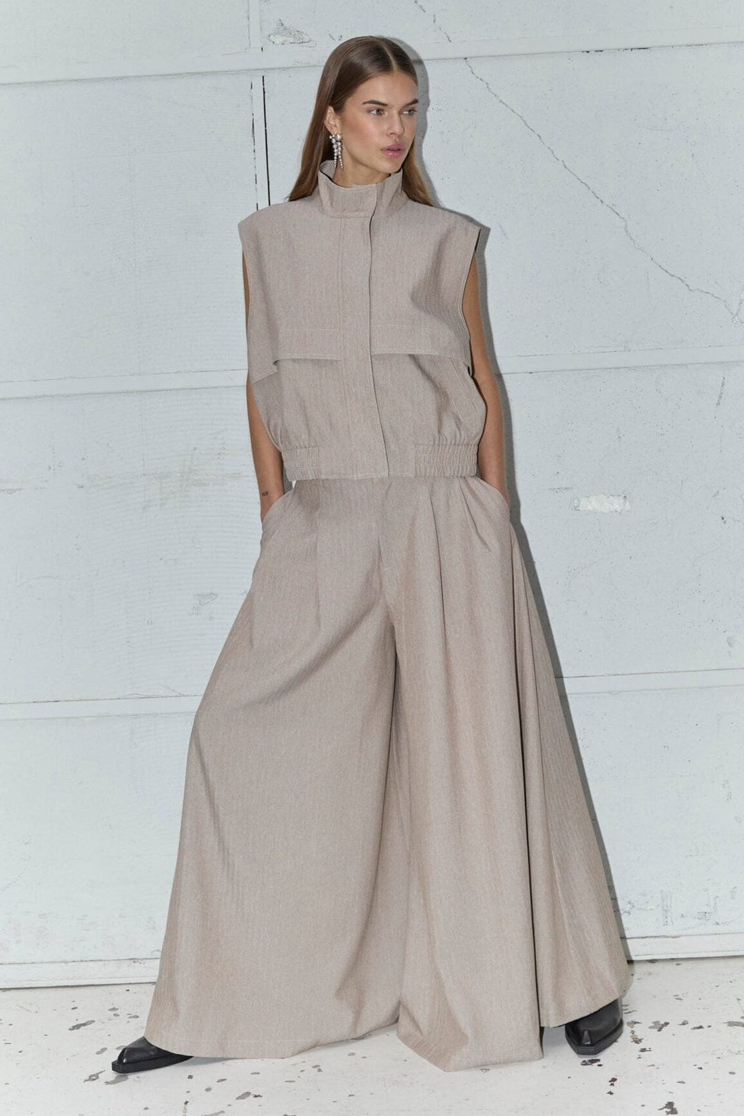 Co´Couture - Marlocc Pant 41211 - 18 - Sand Bukser 