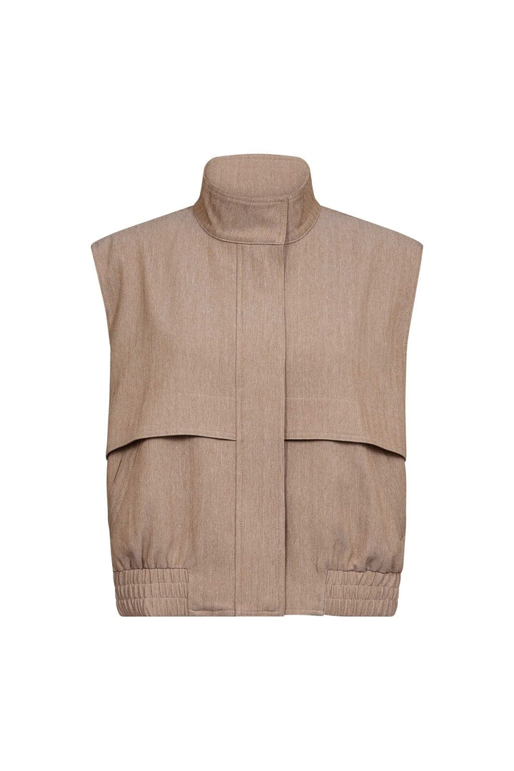 Co´Couture - Marlocc Vest 40063 - 18 - Sand