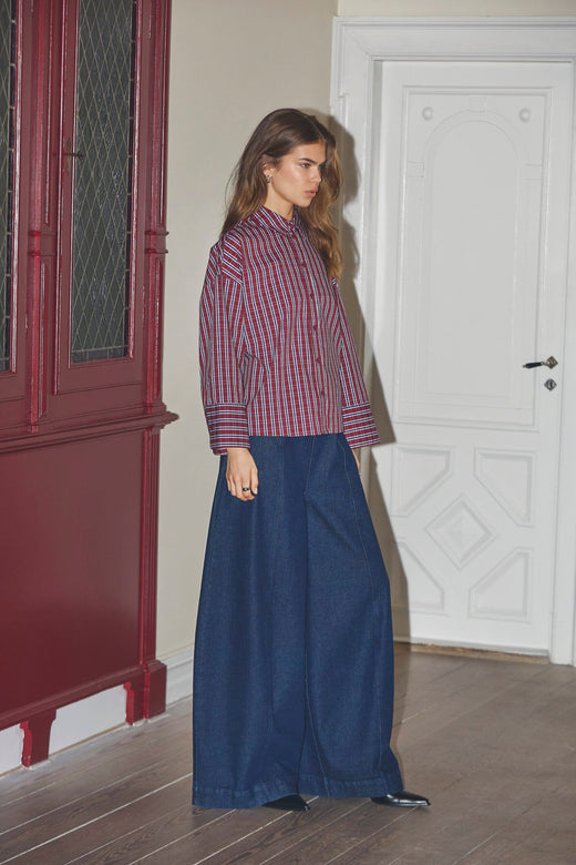 Co´Couture - Merlicc Barrel Jeans 500352 - 45002 - Dark Denim Jeans 