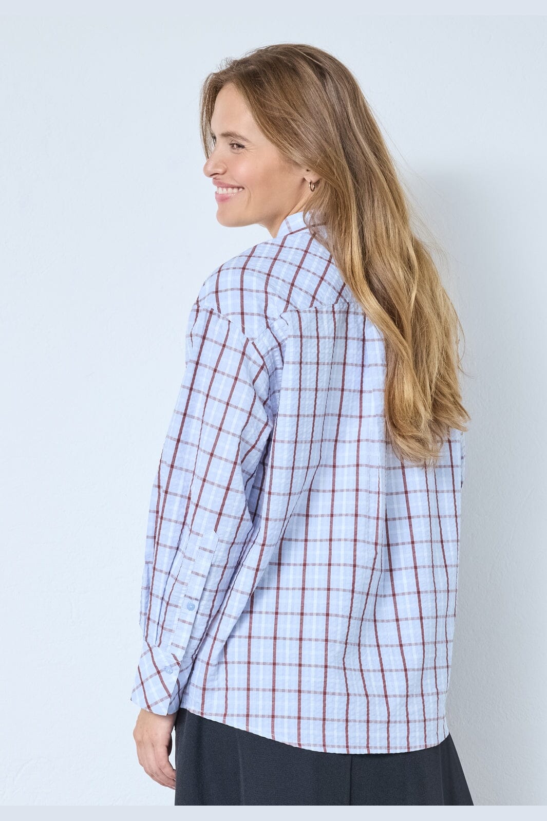 Co´Couture - Mileycc Oversize Shirt 45036 - 23 - Pale Blue