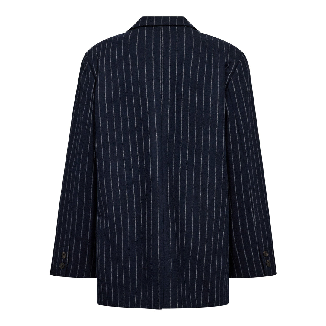 Co´Couture - Naidacc Pin Power Blazer 500133 - 40007 - Navy Blazere 