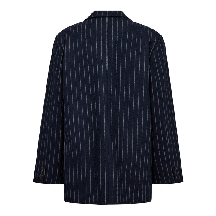 Co´Couture - Naidacc Pin Power Blazer 500133 - 40007 - Navy Blazere 