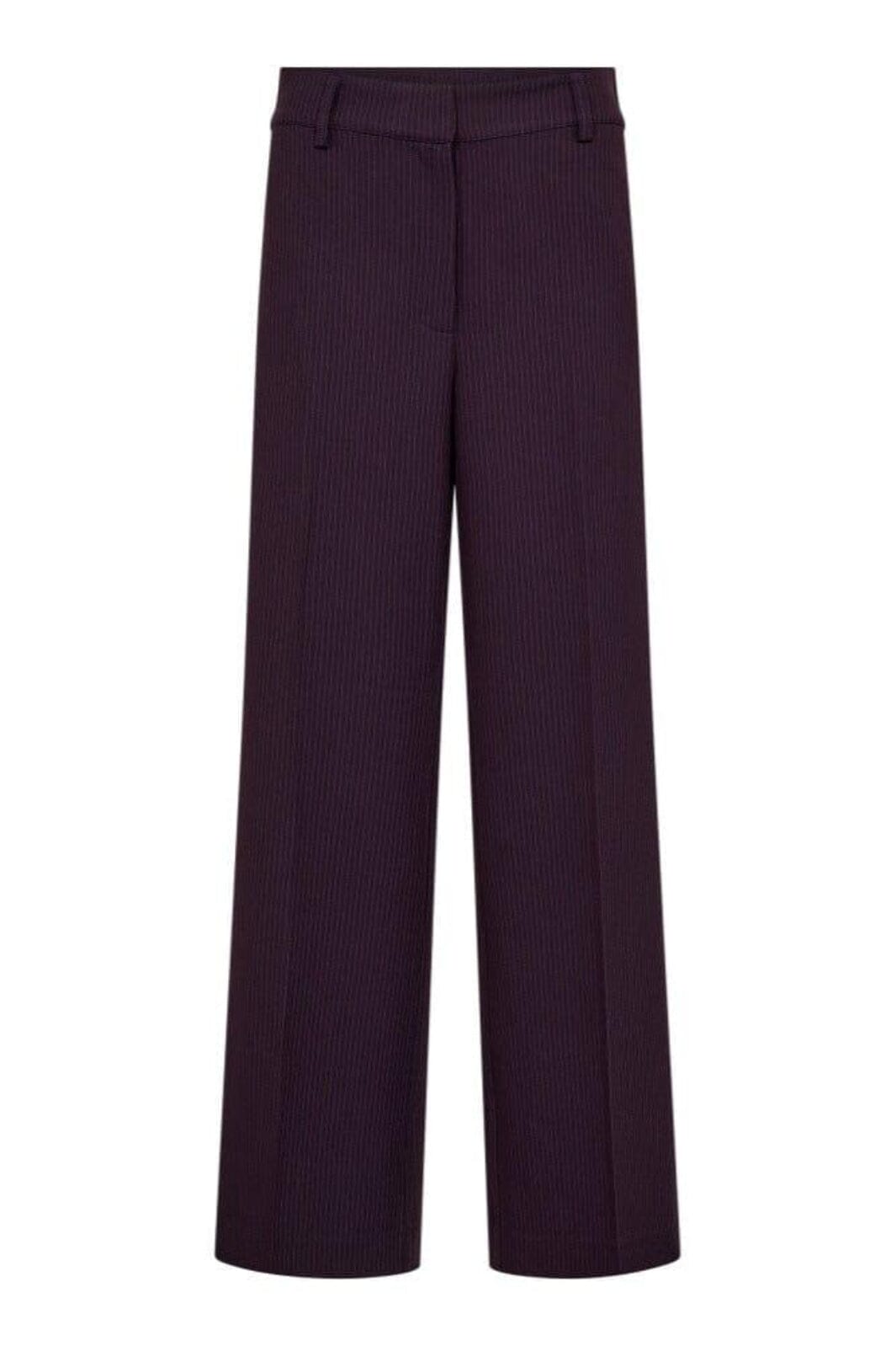 Co´Couture - Nolancc Wide Pant 31644 - 67 - Plum Bukser 