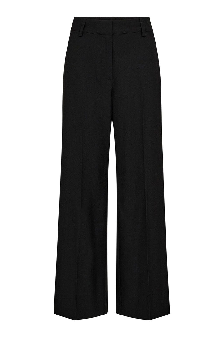 Co´Couture - Nolancc Wide Pant 31644 - 96 - Black Bukser 