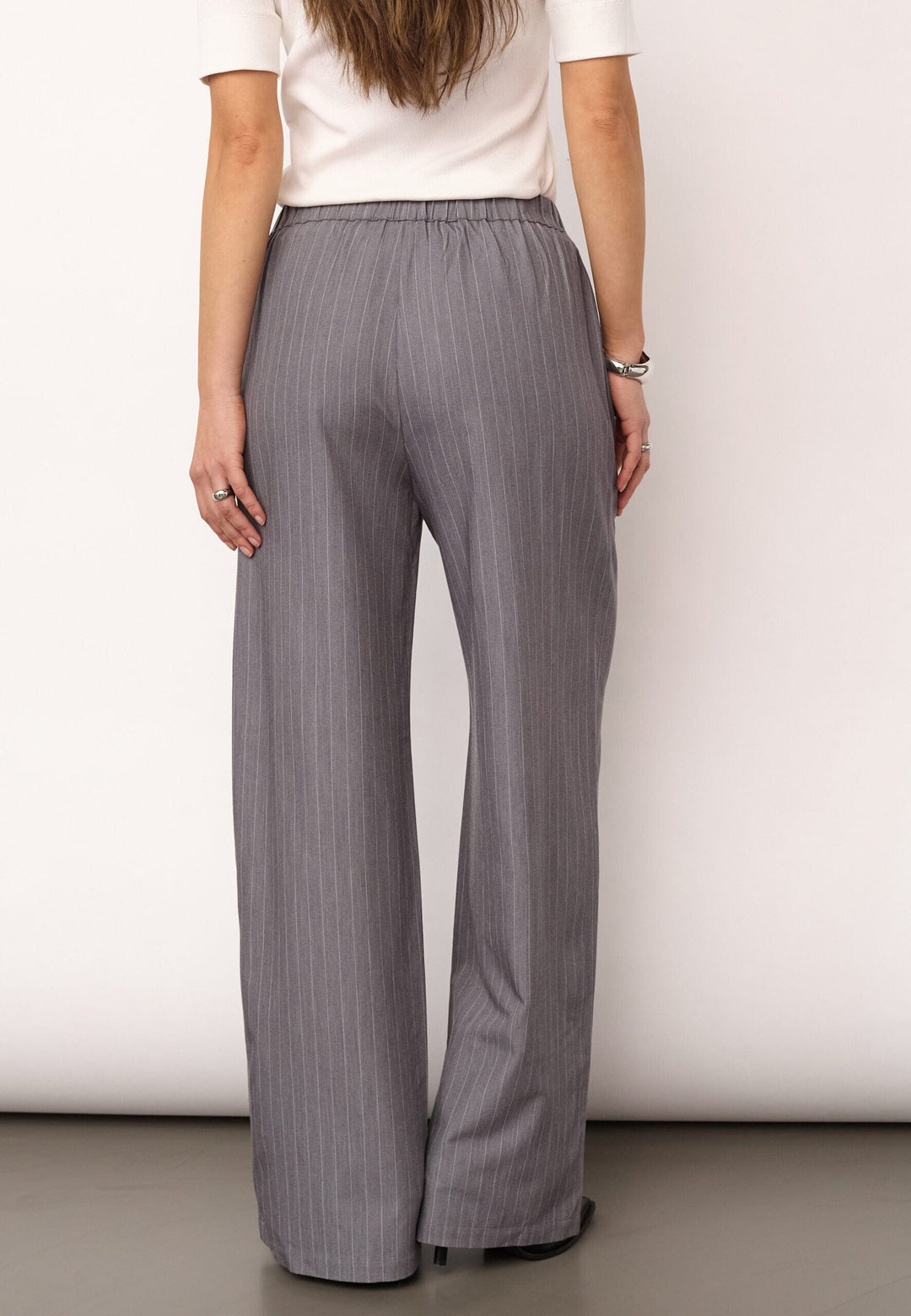 Co´Couture - Pennycc Pin Pant 500347 - 65003 - Mid Grey Bukser 