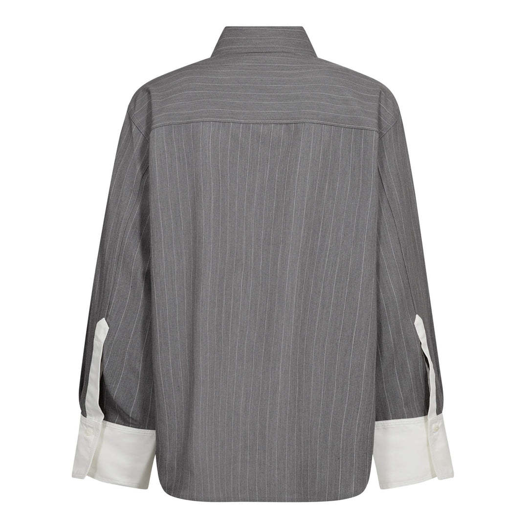 Co´Couture - Pennycc Pin Shirt 500134 - 65003 - Mid Grey Skjorter 
