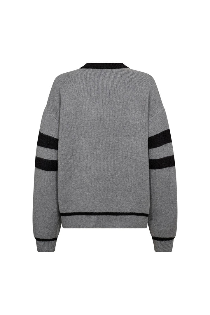 Co´Couture - Rowcc Coco Logo Knit 32214 - 138 - Light Grey
