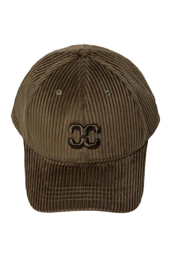 Co´Couture - Sachicc Cord Cap 500243 - 60009 - Olive Kasketter 